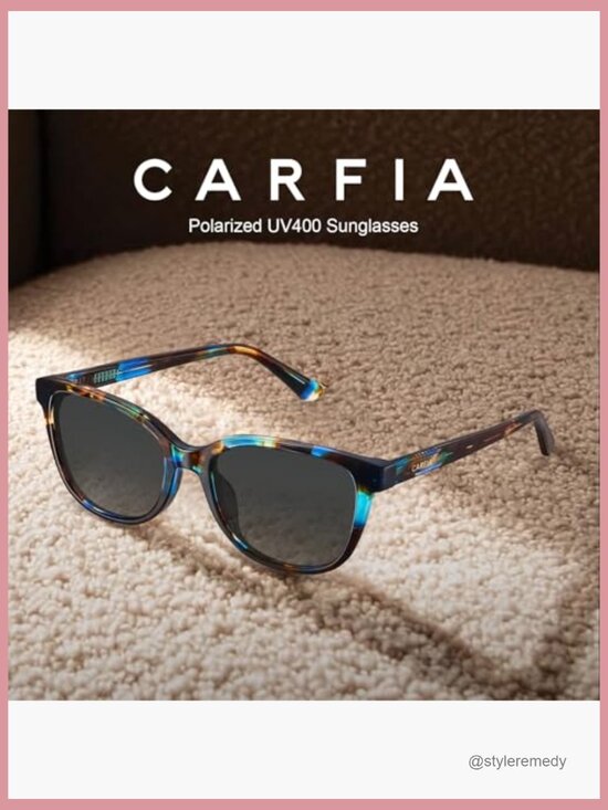 Women\'s Acetate Polarized Cat Eye Sunglasses UV400 Protection Handmade Trendy main image 6
